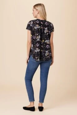 Renata Washable Silk Blouse - French Jardin Black -Deals Zesty Vex Store 1068 Renata French Jardin Black 3 b4ed0c04 3f05 40e8 ab24 71d39293d095