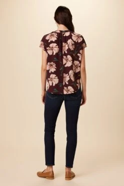 Renata Washable Silk Blouse - Paysage Sepia 8 Renata Washable Silk Blouse - Paysage Sepia -Deals Zesty Vex Store 1068 Renata Paysage Sepia 3