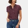 Renata Washable Silk Blouse - Doucet Dot Vineyard 2 Renata Washable Silk Blouse - Doucet Dot Vineyard -Deals Zesty Vex Store 1068 Renata Silk Doucet Dot Vineyard 1