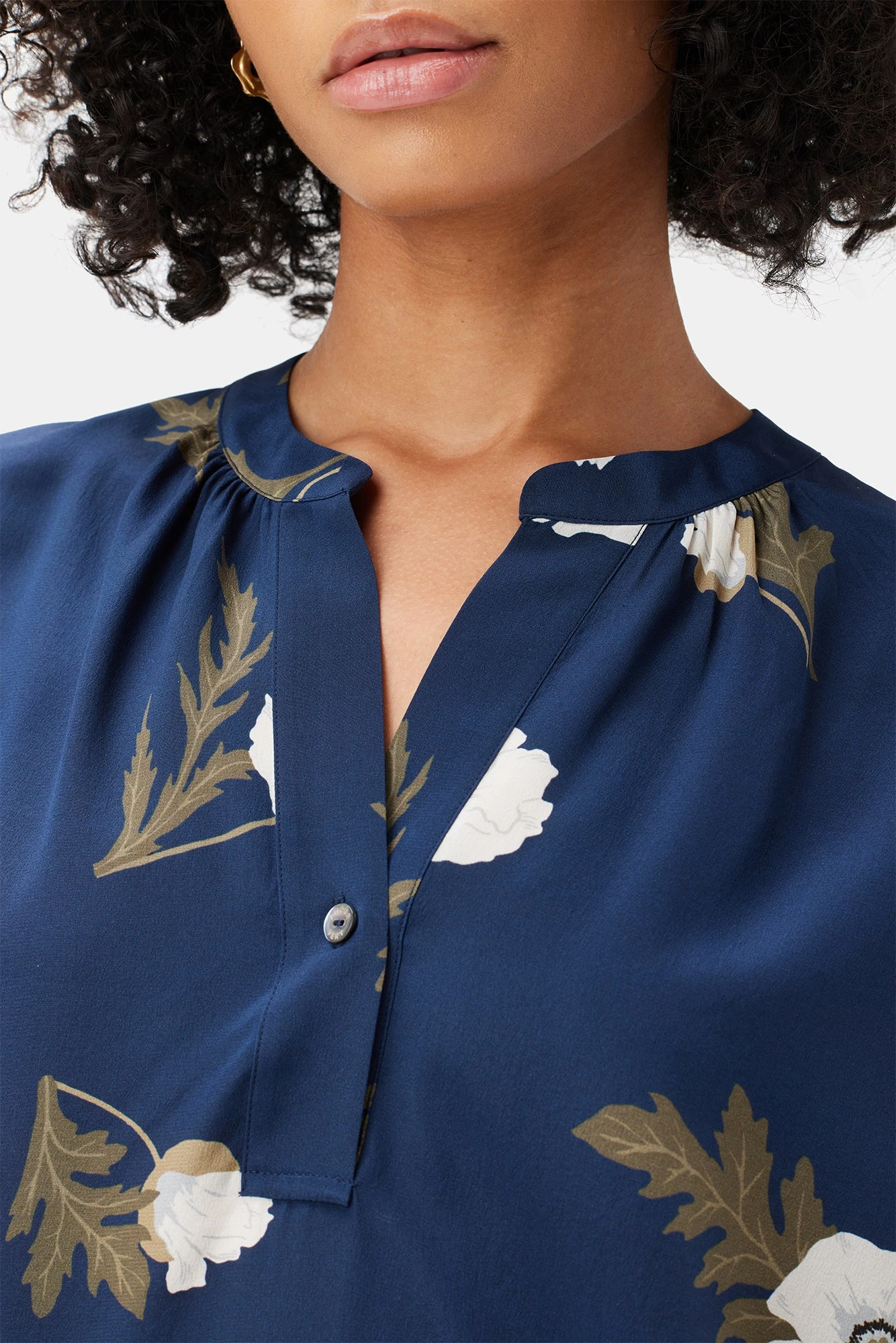 Renata Washable Silk Blouse - Luna 6 Renata Washable Silk Blouse - Luna - Image 4