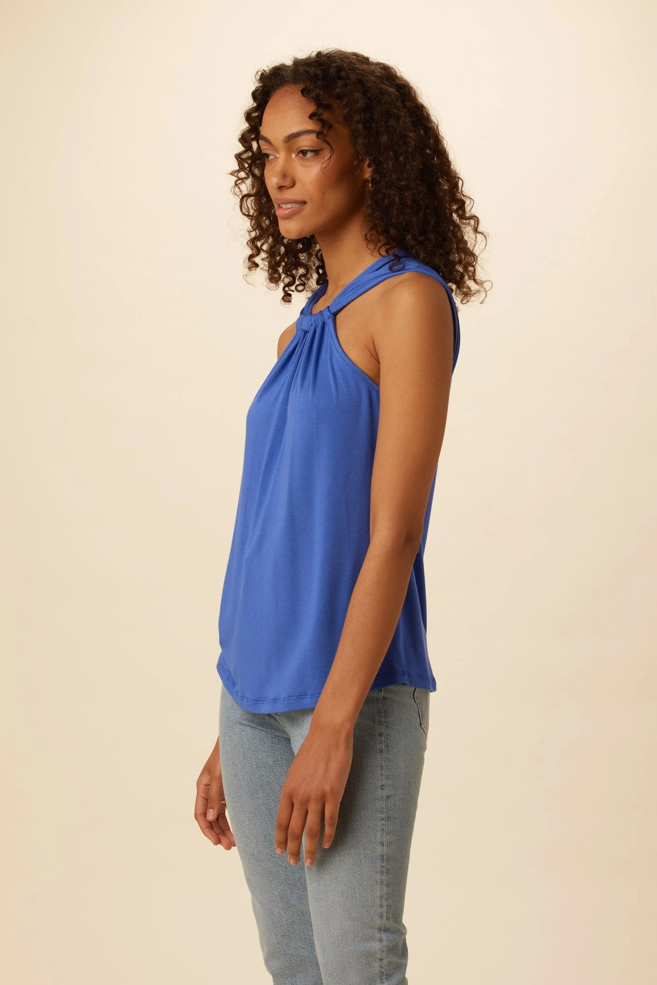 Mora Dream Knit Top - Lapis 4 Mora Dream Knit Top - Lapis - Image 2