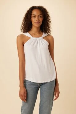 Mora Dream Knit Top - White