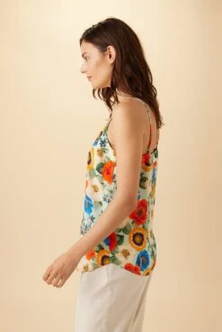 Barlow Washable Silk Cami - Devon Floral 7 Barlow Washable Silk Cami - Devon Floral -Deals Zesty Vex Store 11 10163 Barlow Silk Devon Floral 2