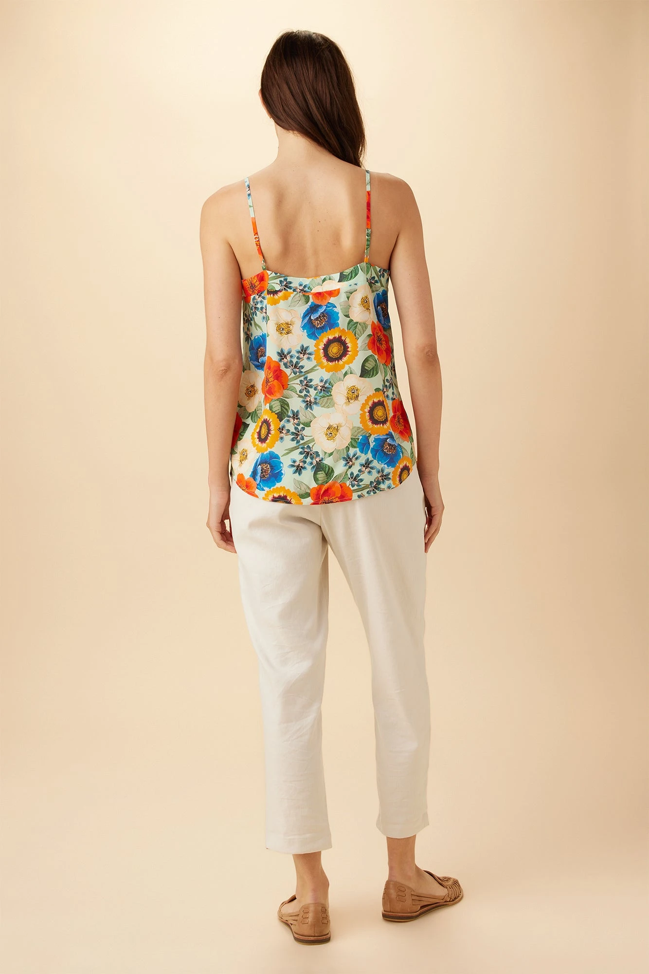 Barlow Washable Silk Cami - Devon Floral 5 Barlow Washable Silk Cami - Devon Floral - Image 3