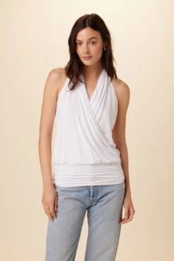 Agnes Dream Knit Top - White