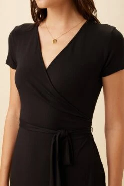 Betsyn Dream Knit Dress - Black -Deals Zesty Vex Store 1514 Betsyn Black 4