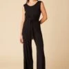 Gardenia Dream Knit Jumpsuit - Black -Deals Zesty Vex Store 1609 Gardenia Black 1