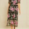 Brielle Upcycled Dress - Simone Floral -Deals Zesty Vex Store 211013 AV October ECOMM 0748BrielleSimoneFloralLace75 6441 web