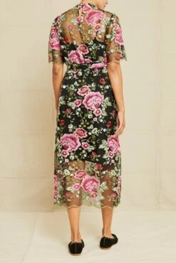 Brielle Upcycled Dress - Simone Floral 9 Brielle Upcycled Dress - Simone Floral -Deals Zesty Vex Store 211013 AV October ECOMM 0748BrielleSimoneFloralLace75 6523 web