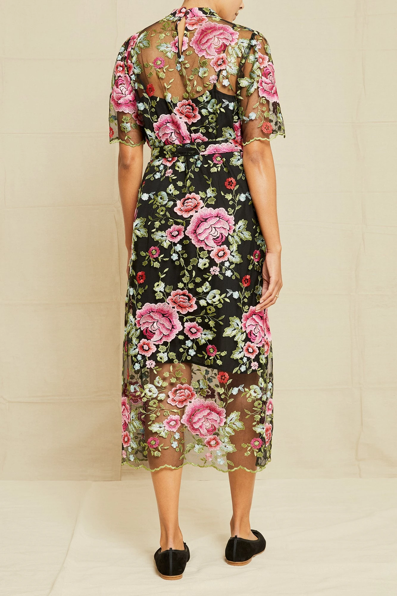 Brielle Upcycled Dress - Simone Floral 5 Brielle Upcycled Dress - Simone Floral - Image 3