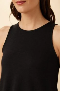 Sadie Reverie Slub Tank - Black -Deals Zesty Vex Store 23 7951 Sadie Black 4