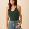 Jada Dream Rib Tank - Darkest Spruce