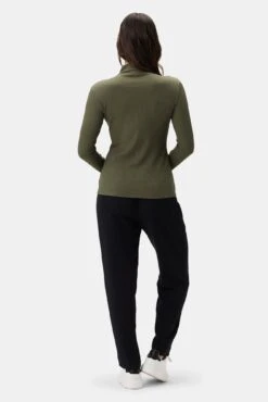 Lux Paris Rib Turtleneck - Calla Green 9 Lux Paris Rib Turtleneck - Calla Green -Deals Zesty Vex Store 3800R1 Lux Turtleneck Calla Green 3