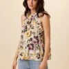 Dahlia Washable Silk Blouse - Isabella Floral -Deals Zesty Vex Store 4201 Dahlia Silk Isabella Floral 1