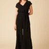Wynnie Cupro Jumpsuit - Black -Deals Zesty Vex Store 451 Wynnie Cupro Black 1