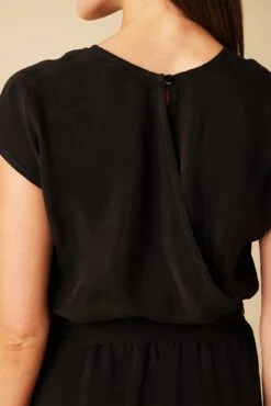 Wynnie Cupro Jumpsuit - Black -Deals Zesty Vex Store 451 Wynnie Cupro Black 5