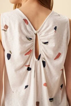 Laurence Reverie Slub Tank - Terrazzo -Deals Zesty Vex Store 5203 Laurence Terrazzo 4