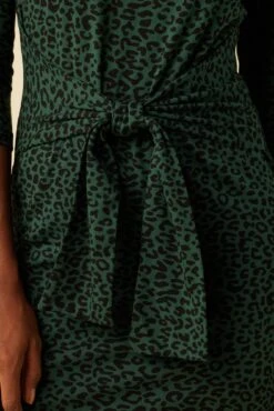 Colombe 3/4 Sleeve Reverie Knit Dress - Forest Leopard 10 Colombe 3/4 Sleeve Reverie Knit Dress - Forest Leopard -Deals Zesty Vex Store 6054 3 4 Slv Colombe Forest Leopard 4