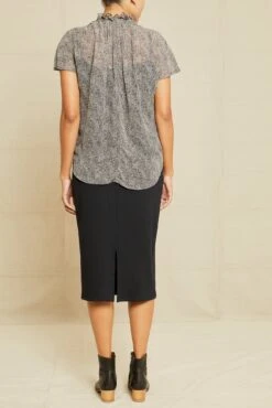 Maisie Nouveau Silk Blouse - Snow Leopard -Deals Zesty Vex Store 6065 Maisie Snow Leopard 00385 web 7dd8a61a dde7 43aa ace7 3c17b7e85d6d