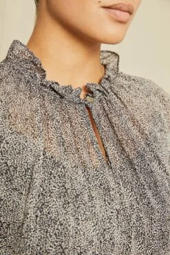 Maisie Nouveau Silk Blouse - Snow Leopard -Deals Zesty Vex Store 6065 Maisie Snow Leopard 00438 web d3e545f8 e732 48a7 bc37 fd2a7f817f0b