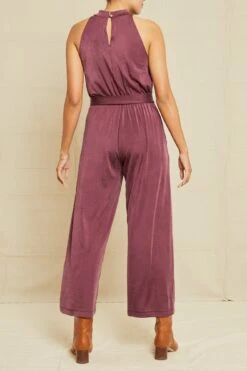 Georgina Tencel Luxe Jumpsuit - Pinot -Deals Zesty Vex Store 6670 Georgina OL EXCLUSIVE ONLY Pinot 14080