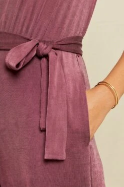 Georgina Tencel Luxe Jumpsuit - Pinot -Deals Zesty Vex Store 6670 Georgina OL EXCLUSIVE ONLY Pinot 14109