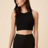 Katrina Paris Rib Tank - Black 2 Katrina Paris Rib Tank - Black -Deals Zesty Vex Store 6681 Katrina Black 1
