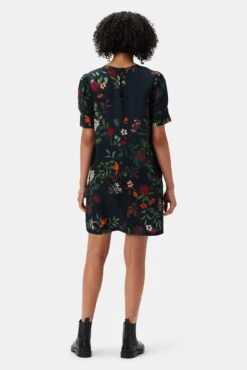 Darla Washable Silk Dress - Osaka Floral -Deals Zesty Vex Store 703 Darla Osaka Floral 3