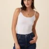 Camille Dream Knit Camisole - White -Deals Zesty Vex Store 7046 Camille White 1 e0d5cda7 e676 4744 947f 575571292ede