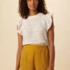 Katia Cotton Gauze Blouse - White -Deals Zesty Vex Store 7908 Katia White 1