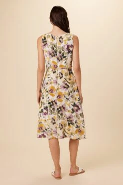 Margot Washable Silk Dress - Isabella Floral 8 Margot Washable Silk Dress - Isabella Floral -Deals Zesty Vex Store 7910 Margot Silk Isabella Floral 3