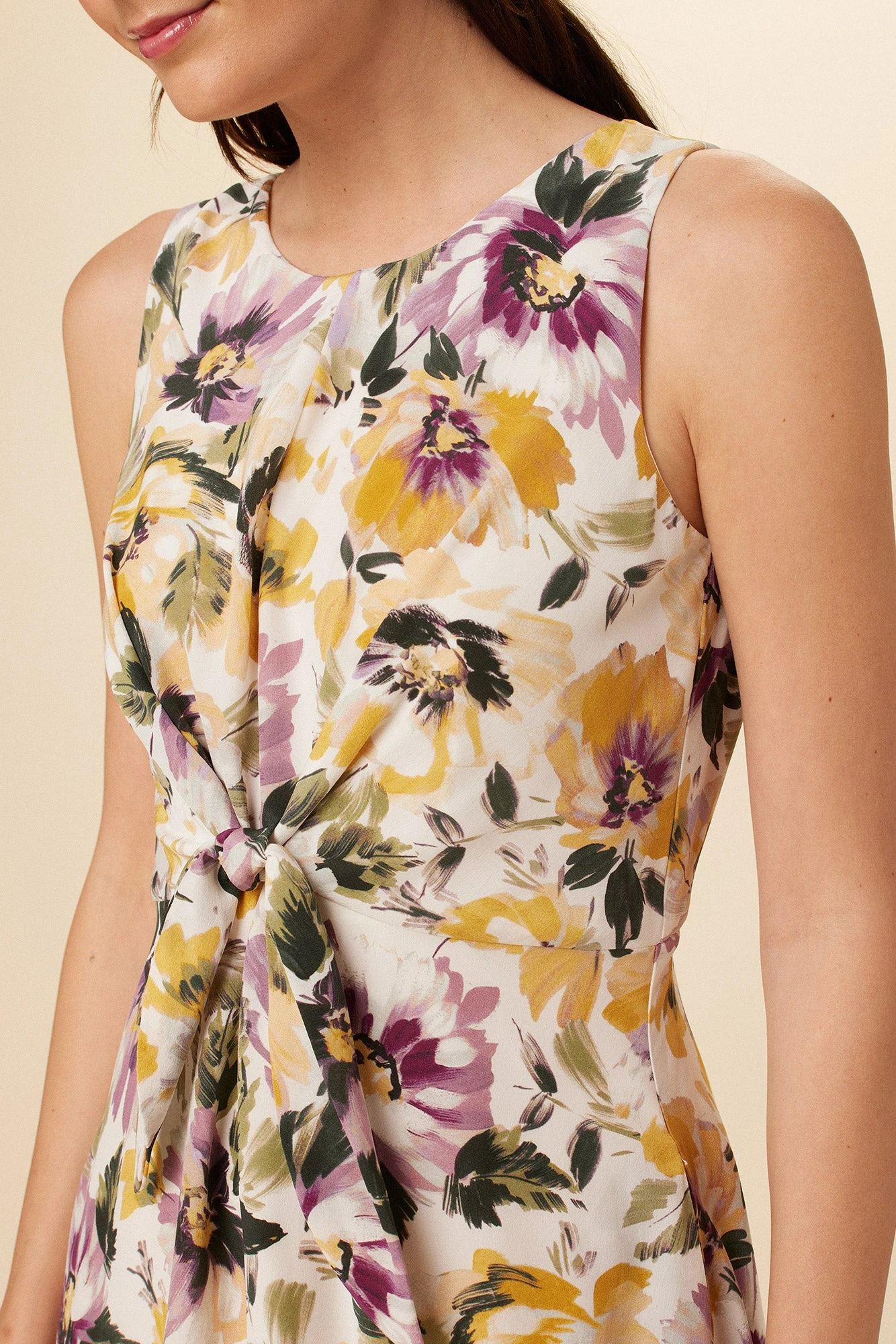 Margot Washable Silk Dress - Isabella Floral 6 Margot Washable Silk Dress - Isabella Floral - Image 4