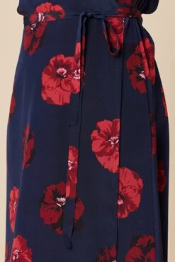 Ellie Washable Silk Dress - Albany Floral -Deals Zesty Vex Store 7912R1 Ellie Albany Floral 5
