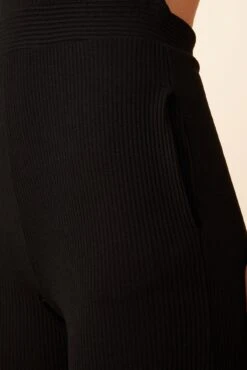 Gretchen Paris Rib Jumpsuit - Black -Deals Zesty Vex Store 7918 Gretchen Black 5