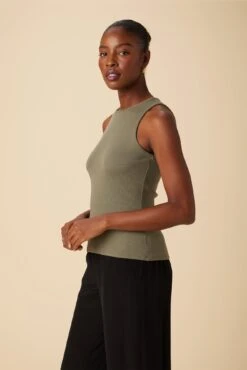 Jillian Dream Rib Tank - Vetiver 7 Jillian Dream Rib Tank - Vetiver -Deals Zesty Vex Store 7928 Jillian Vetiver 2