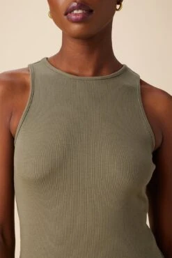 Jillian Dream Rib Tank - Vetiver 9 Jillian Dream Rib Tank - Vetiver -Deals Zesty Vex Store 7928 Jillian Vetiver 4