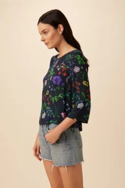 Martina Ecovero Blouse - Stella Floral Navy 7 Martina Ecovero Blouse - Stella Floral Navy -Deals Zesty Vex Store 7936 Martina Stella Navy 2