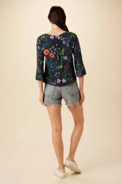Martina Ecovero Blouse - Stella Floral Navy 8 Martina Ecovero Blouse - Stella Floral Navy -Deals Zesty Vex Store 7936 Martina Stella Navy 3