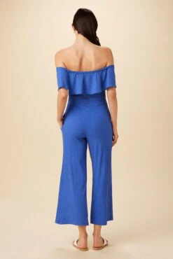 Etoile Riviera Rib Jumpsuit - Lapis -Deals Zesty Vex Store 7949 Etoile Lapis 3