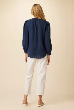 Charlotte Tencel Blouse - Black Iris -Deals Zesty Vex Store 7975 Charlotte Black Iris 3