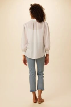 Charlotte Tencel Blouse - White -Deals Zesty Vex Store 7975 Charlotte White 3