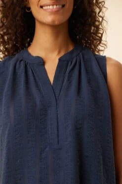 Alicia Tencel Blouse - Black Iris -Deals Zesty Vex Store 7976 Alicia Black Iris 4