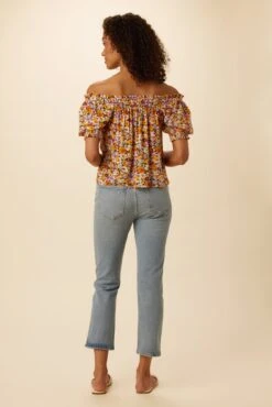 Gjelina Ecovero Blouse - Mendocino -Deals Zesty Vex Store 7980 Gjelina Mendocino 3