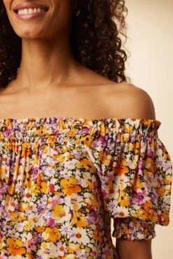 Gjelina Ecovero Blouse - Mendocino -Deals Zesty Vex Store 7980 Gjelina Mendocino 4