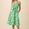 Keira Viscose Midi Dress - Bloomsbury -Deals Zesty Vex Store 7987 Keira Bloomsbury 1