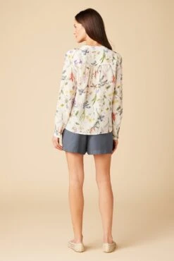 Kaya Washable Silk Blouse - Gemini Ivory -Deals Zesty Vex Store 8509R1 Kaya Silk Gemini Ivory 3