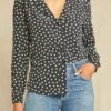 Kaya Washable Silk Blouse - Heart Black Ivory Print -Deals Zesty Vex Store 8509 Kaya Heart Black Ivory 2810 web edfb1ead 7e3a 482c a5b1 3562553e4d8b