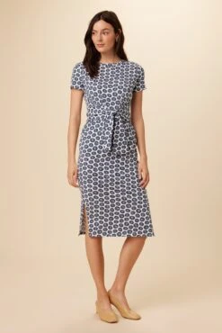 Colombe Reverie Knit Dress - Calico Navy