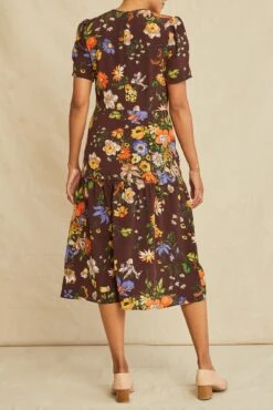 Aubrey Washable Silk Dress - Palermo Print -Deals Zesty Vex Store 9292 Aubrey Palermo Print 3647 web