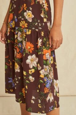 Aubrey Washable Silk Dress - Palermo Print -Deals Zesty Vex Store 9292 Aubrey Palermo Print 3688 web